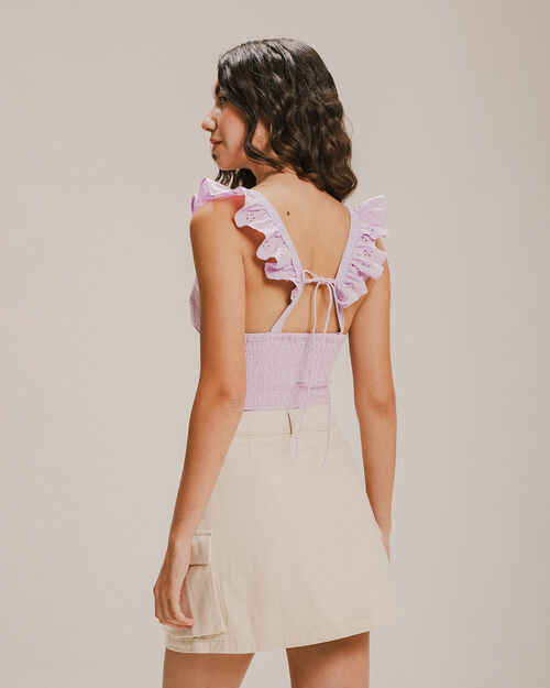 Blusa Olanes Lila